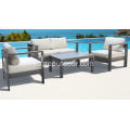 Set furnitur outdoor aluminium berkualitas tinggi